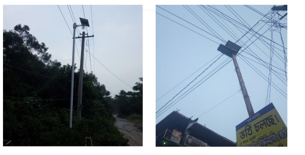 源碼太陽能路燈安裝與調試